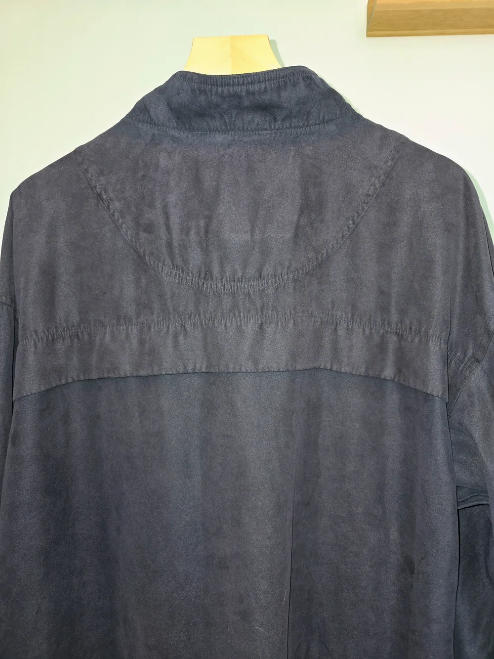 Bulle Rock Navy Embroidered Polo-Style Top Mens Size L